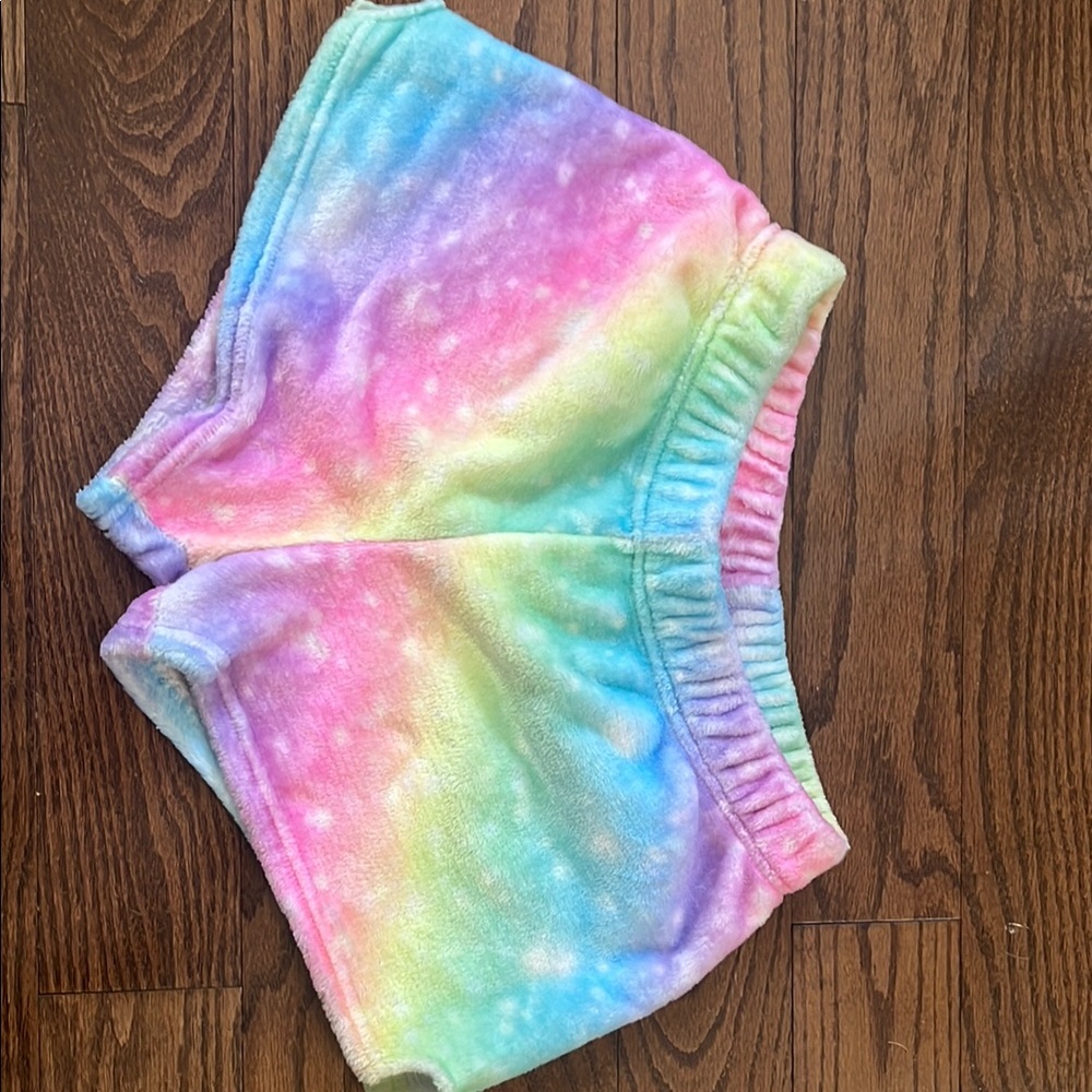 Rainbow Tie-Dye Kids Shorts